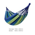thumbnail image 2 of Outdoor Indoor Hammock Portable Double Person Camping Hammock Canvas Swing, 2 of 4