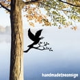 thumbnail image 3 of Handmadetneonsign Bird On Branch Metal Tree Stake, Bird Tree Stake, Garden Bird Tree Stake Art 69985, 3 of 3