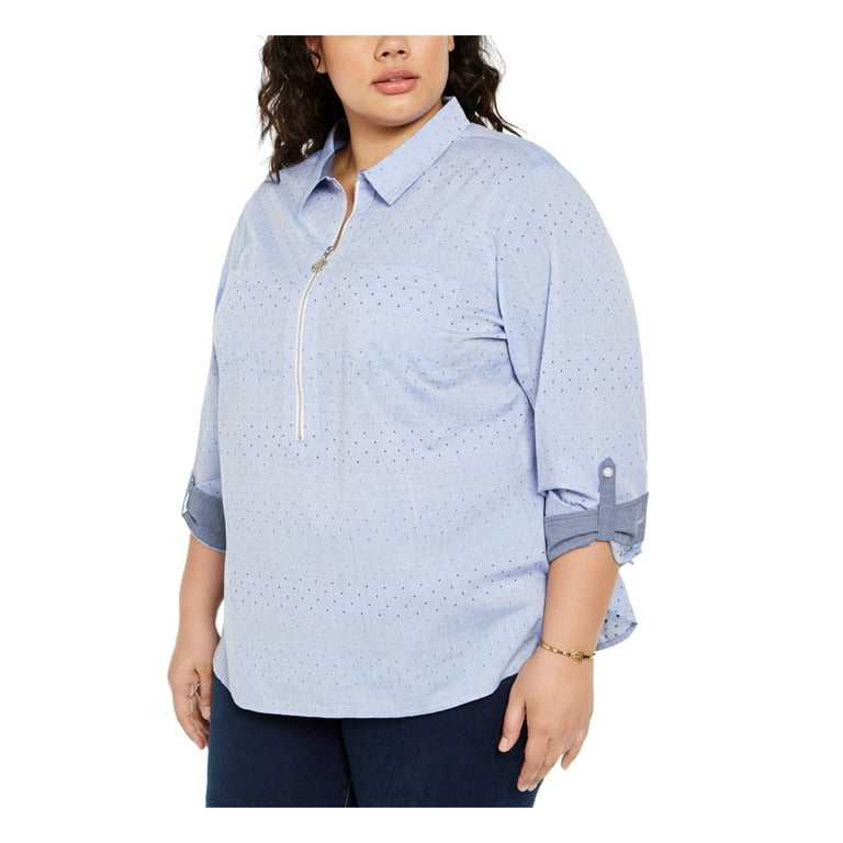 Plus size clearance tommy hilfiger shirt