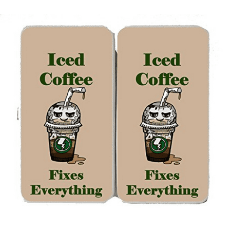 iced coffee fixes everything food humor cartoon taiga hinge