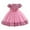 w93# Pink320, variant on Wuxian Girls Gown Party Dress Puff Sleeve Sequins Flower Fit And Flare Mesh Tutu Dress Stylish Wedding Party Maxi Princess Fall Dresses,Dark Green,3-4 Years