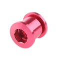 thumbnail image 4 of Cadena de Tuercas de Perno DYNWAVEMX Tornillo de Fijación Bicicleta Manivela 6.5mm rojo, 4 of 5