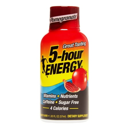 5-Hour Energy Drink, Pomegranate, 2 Oz