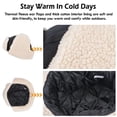 thumbnail image 3 of KANCOKIT Unisex Winter Trapper Hat with Ear Flaps, Warm Winter Russian Aviator Ushanka Ski Cap for Men Women, Yellow, 3 of 6