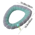 thumbnail image 3 of Soft Toilet Seat Cushion Cover, Non-Slip Waterproof Bathroom Toilet Lid Pad, Comfortable Washable Universal Fit for Home, Elderly, Adults, Extra Thick Padded Toilet Seat Gasket Mat, 3 of 6