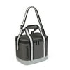 Cuisinart Square Lunch Tote Cooler, Gray, Holds up to 8-12oz cans