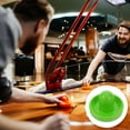 thumbnail image 3 of OULII 1 Set Air Hockey Pushers for Competitive Matches Green ABS Ergonomical Design, 3 of 8