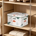 thumbnail image 4 of Heavy Duty Storage Bag With Reinforced Carrying Handles Clothing Quilt Storage Bag Moving Packing Bag Thickened Double Zipper Saves Travel Space, 4 of 6