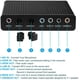 thumbnail image 3 of Tarjeta de sonido externa USB 2,0, adaptador de tarjeta de sonido de Audio óptico envolvente 5,1 de 6 canales S/PDIF para grabación de PC y portátil, 3 of 7