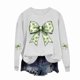 thumbnail image 5 of RKSTN Women's St Patrick's Day Sweatshirt Plus Size Crewneck Irish Gift St Patricks Luckys Shamrocks Graphic Print Hoodless Sweatshirts Top Womens Casual Round Neck Loose Fits Long Sleeve T Shirts, 5 of 5