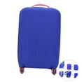 thumbnail image 4 of Raindrops 1Pcs Blue Elastic Travel Luggage Cover for Suitcase Trolley Case Protective Dustproof, 4 of 8