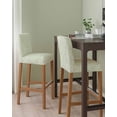 thumbnail image 2 of Sage Green Branches Bar Stool Covers Set of 2, Vintage Art Farmhouse Stretch Washable Bar Chair Covers with Backs, Removable Pub Counter Height Chair Cover for Kitchen Dining Room Cafe, 2 of 7