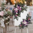 thumbnail image 2 of ToppiJoy 2 Pack Wedding Arch Flowers Decorations, Artificial Flowers for Wedding Welcome Signs and Arch Stand Decorations for Wedding Ceremony Reception Background, 2 of 11