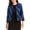 Black - blkblue, variant on Kasper Womens Organza Illusion Chevron Jacket