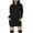 03_Black, variant on GPOECD Womens 2025 Fall Winter Oversize Mid Long Casual Solid Color Hooded Sweatshirt With Pocket Cozy Pullover Comfortable Wear Relaxed Fit Top,01_Yellow,S