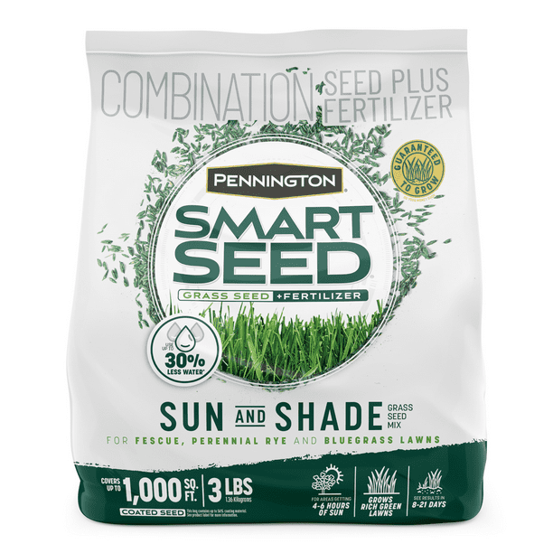 Pennington Smart Seed Sun Shade Grass, Landscapers Mix Grass Seed Menards