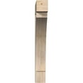 thumbnail image 2 of Ekena Millwork 5 1/2"W x 30"D x 42"H Thorton Block Smooth Bracket, Douglas Fir, 2 of 4