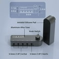 thumbnail image 5 of Cubilux Bidirectional 3.5mm Audio Switcher (1-in to 4-Out / 4-in to 1-Out), Stereo 1/8” Aux Selector Box for Speaker Headphones/Earphones, Audio Switch for Laptop Computer Smartphone Tablet, 5 of 6