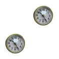 thumbnail image 4 of Baohd 1/2/3/5 Regal Charm Round Clocks Head Insert Roman Number For Luxurious Touch Arabic gold 2PCS, 4 of 6