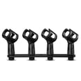 thumbnail image 1 of Adjustable 4-Head Microphone Clip Bar Mount Holder T-Bar Bracket Clamp, 1 of 6