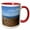 Red/White, variant on 3drose, Mountain Ocean View, 11oz Mug