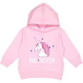 thumbnail image 2 of Inktastic Big Sister Unicorn Toddler Hoodie, 2 of 4