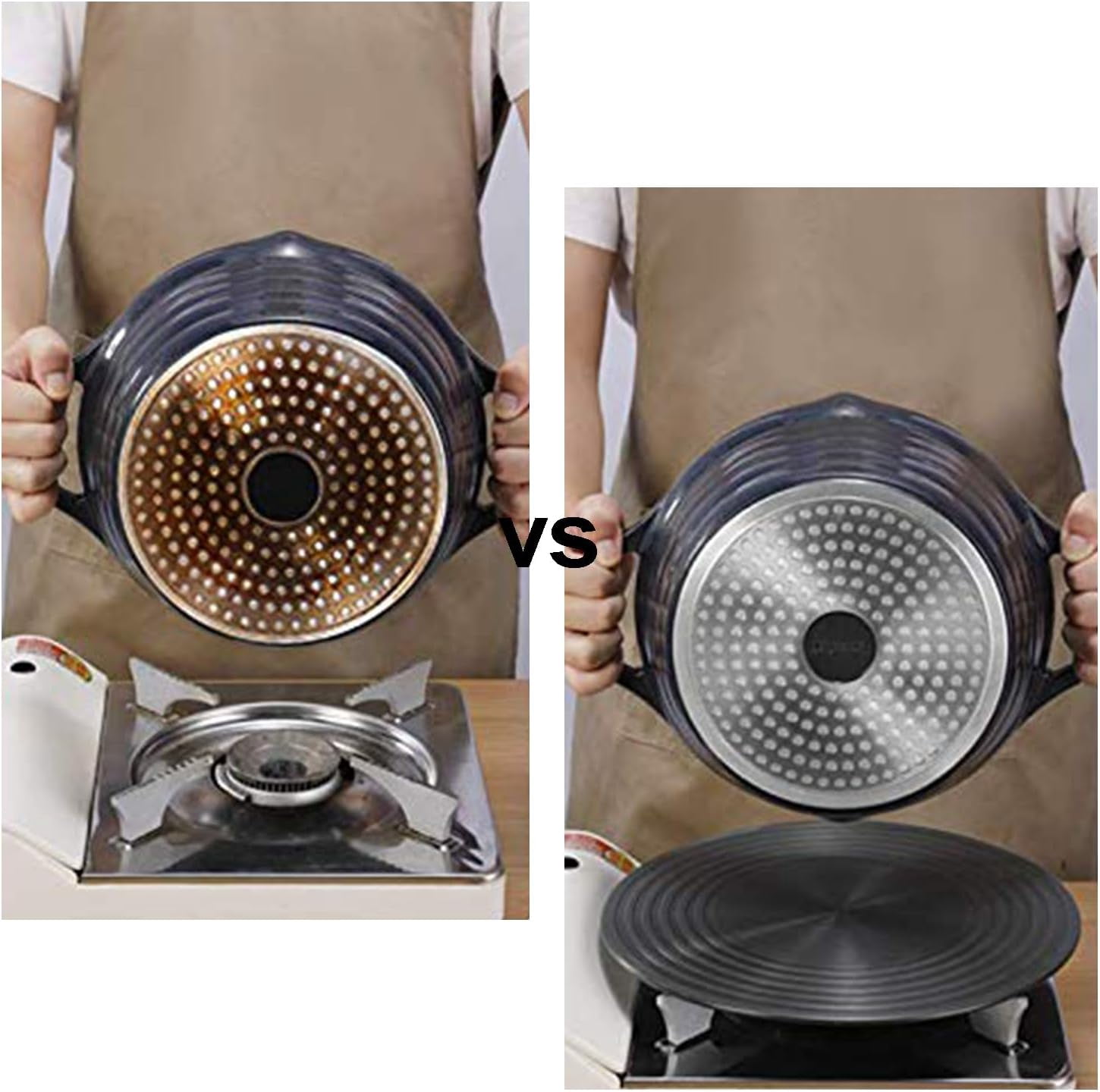 Heat Diffuser for Gas Stove，11 inch Aluminum Induction Cooktop Adapter Plate，Fast Thawing Plate，Heat Cooking Diffuser for Gas Stovetop