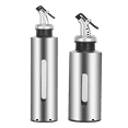 thumbnail image 2 of TureClos Olive Dispenser, Stainless Oil/Vinegar/Sauce Cruet Bottle Edible Container, 2 of 9