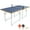 6Ft-Cyan, variant on 6Ft Foldable Table Tennis Game Set, Mid-Size Ping Pong Table, Indoor/Outdoor Portable Table Tennis Table Set with Ping Pong Net, 2 Table Tennis Paddles and 3 Balls, Sliver+Cyan