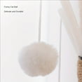 thumbnail image 3 of Extra Large Velvet Tickler Sisal Rope Solid Wood Cat Tree Jumping Platform Cat, 3 of 3