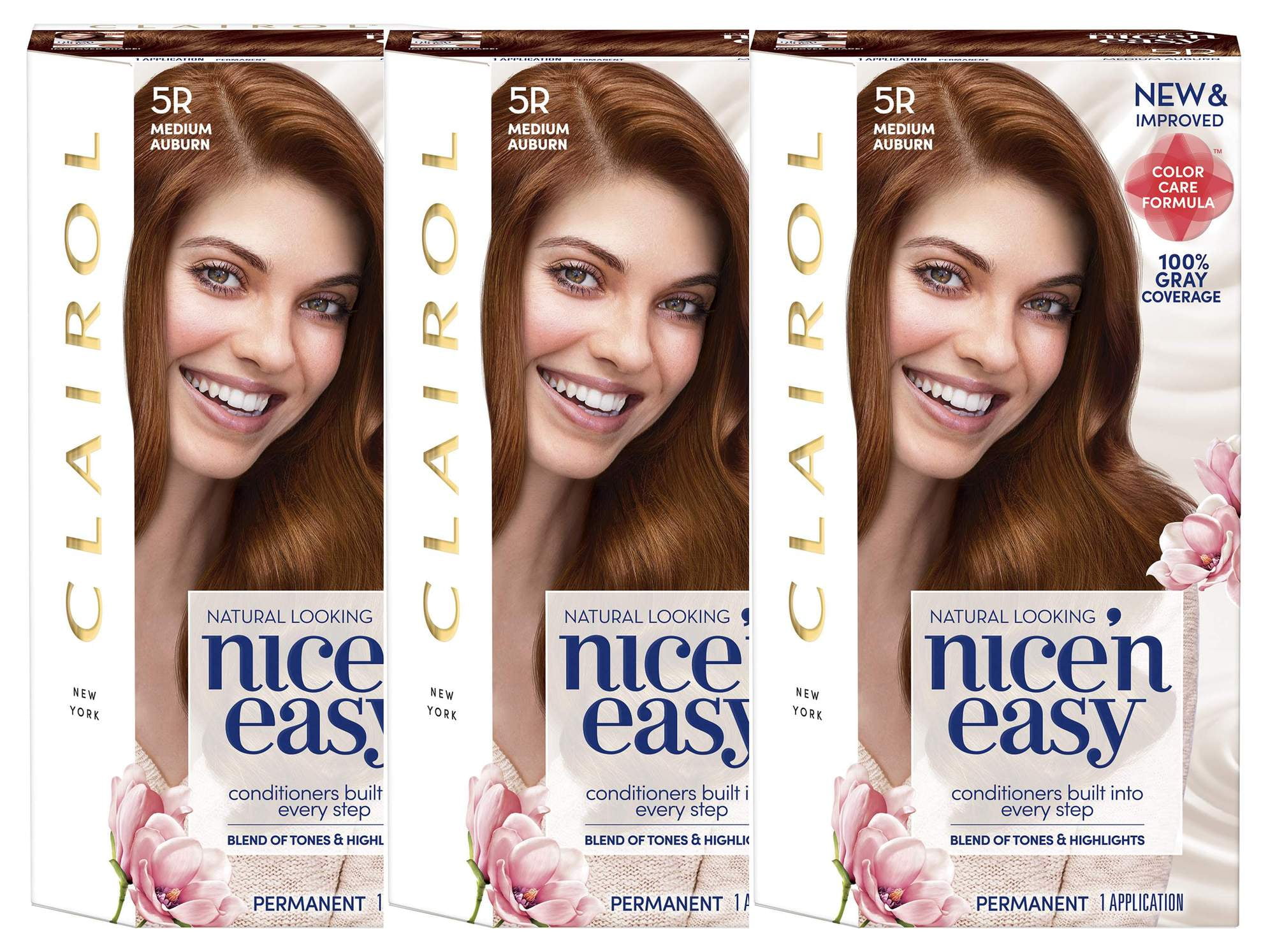 Clairol Nice'n Easy Permanent Hair Color, 6N Lightest Brown, Pack of 1 - wide 1