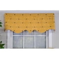 thumbnail image 2 of RLF Home Modern Design Classic Ribbit Regal Style Window Valance 50" x 17" Antique, 2 of 4