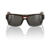 100% Burgett Sunglasses Dark Tortoise - Gray Tint Lens