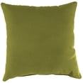 thumbnail image 5 of Jordan Manufacturing 16" x 16" Veranda Kiwi Green Solid Square Outdoor Throw Pillow (2 Pack), 5 of 11