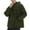 42#Army Green, variant on Efngkp Men's Outdoor Softshell Jackets Casual Rainproof Sunscreen Thin Long Sleeved Zipper Hooded Jacket Solid Color Loose fit Casual Windproof Jacket