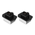 thumbnail image 1 of 2X Car Blower Fan Speed Controller Motor Heater Resistor for ACCORD Mk7 077800-0710, 1 of 4