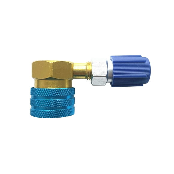 Amdohai R1234YF to R134A Low Side Quick Coupler Adapter Car Air-conditioning Fitting Connector for Car Air-Conditioning AC Charging