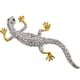 thumbnail image 1 of Broche esmalte de esmalte brillante de la aleación de pechuga con diamantes de imitación Linda joyería reptil forma regalos de la decoración de chal de gama alta para la ropa Monstrate AP004634-00, 1 of 7