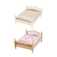 thumbnail image 1 of Conjunto de Dormitorio en Miniatura con Cama Individual de Madera, 1 of 9