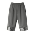thumbnail image 3 of Hat and Beyond Mens Heavy Duty Basketball Sport Pro Mesh Ventilated Dual Zipper Pocket Shorts, 3 of 7