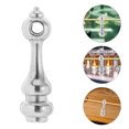 thumbnail image 3 of MOVTOTOP 10pcs Zinc Alloy Railing Post Cap Multi-Functional Furniture Hardware Accessories for Wine Cabinet Cart Glass Fence Decorative Spindle Connectors, 3 of 6