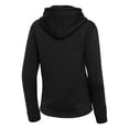 thumbnail image 3 of Women's Antigua  Black Baltimore Orioles Contemporary Quarter-Zip Hoodie, 3 of 3