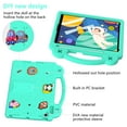 thumbnail image 6 of Dteck Case for iPad 9th 8th 7th Generation 10.2-inch,Shockproof Rugged Case Kids Friendly EVA Handle Kickstand Cover For iPad 10.2" 2021/2020/2019,Mintgreen, 6 of 8