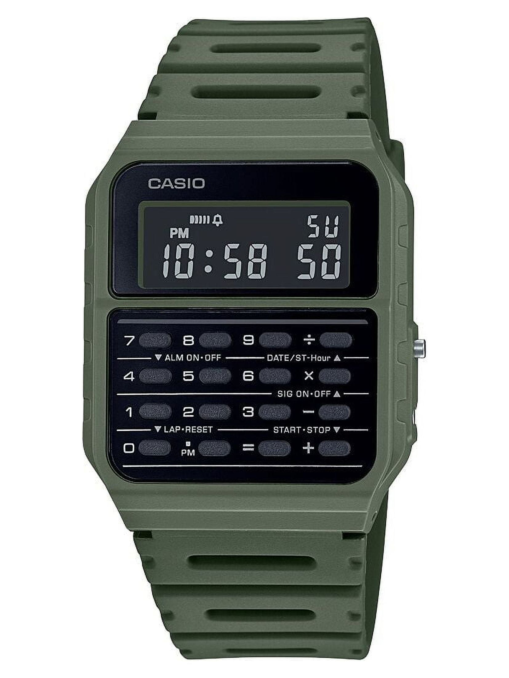 Gold Tone Gold Tone Metal Calculator Watch New 21TLFpKebyL._AC_UY900_.jpg main image 4