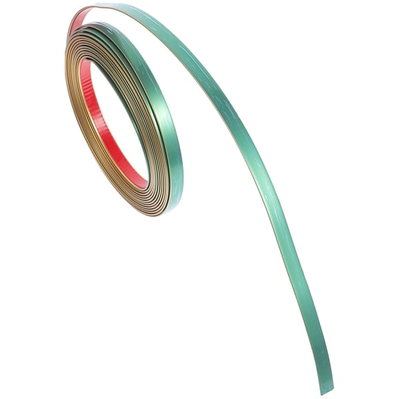 GAXIRE Plastic Flexible Wall Trim Molding Golden Color Peel and Stick Easy Install