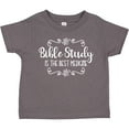 thumbnail image 3 of Inktastic Bible Study Best Medicine WHT Girls Toddler T-Shirt, 3 of 5