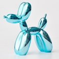 thumbnail image 4 of Perro Globo Resina Soledad Adorno Perro Globo Azul claro, 4 of 7