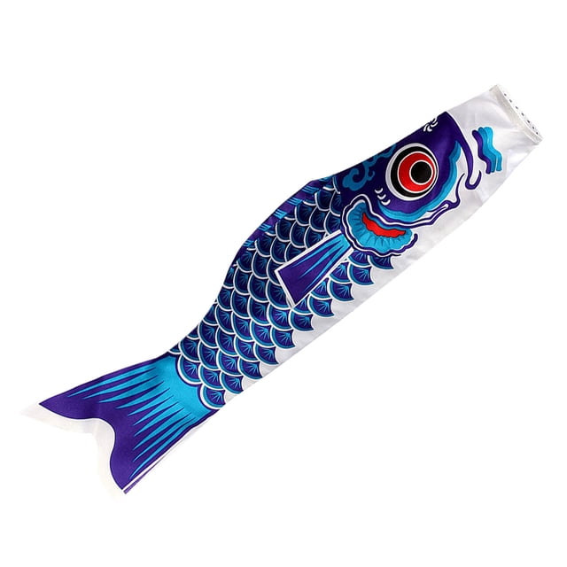 Pisexur Japanese-Windsock Streamer Fish Flag Kite Home Outdoors Hanging Decoration on Clearance