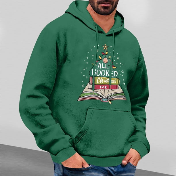 Fiudx Sudadera Navideña, Sudadera Deportiva de Tela Japonesa, Ropa Deportiva con Cuello Curvo, Chaqueta Transpirable para Correr, Ropa de Ciclismo, Equipo de Fitness para Hombre, Diseño Ligero.