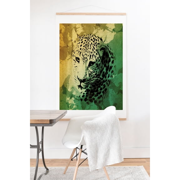 Society6 African Leopard by Allyson Johnson Art Print and Hanger
